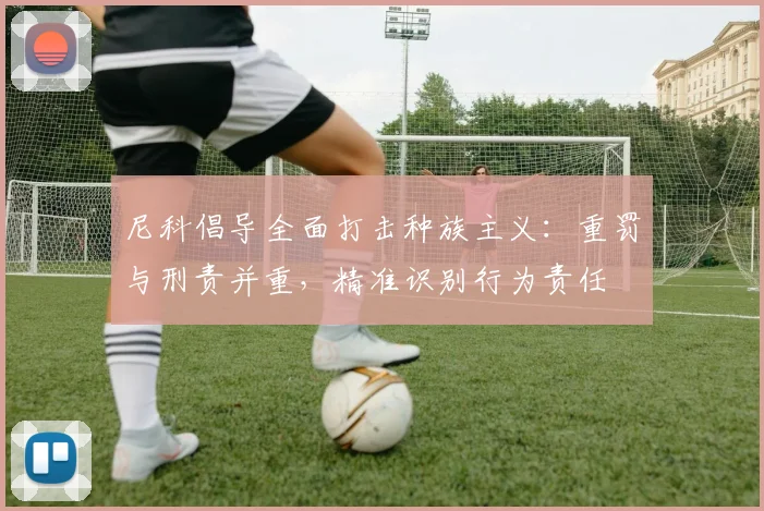 尼科倡导全面打击种族主义：重罚与刑责并重，精准识别行为责任